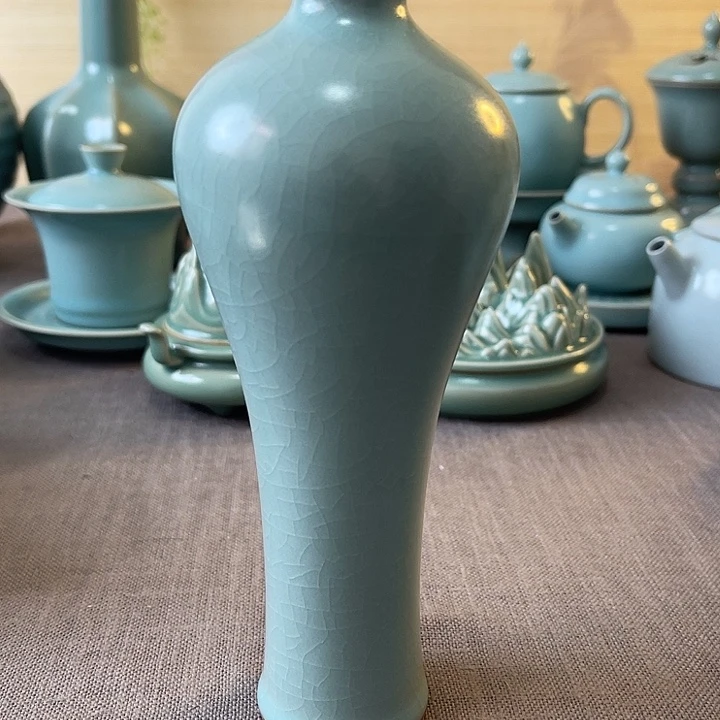 瓷片梅瓶一一一一一