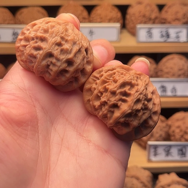 文玩核桃把件43宫灯