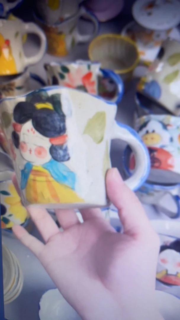 手工高温釉下彩陶瓷