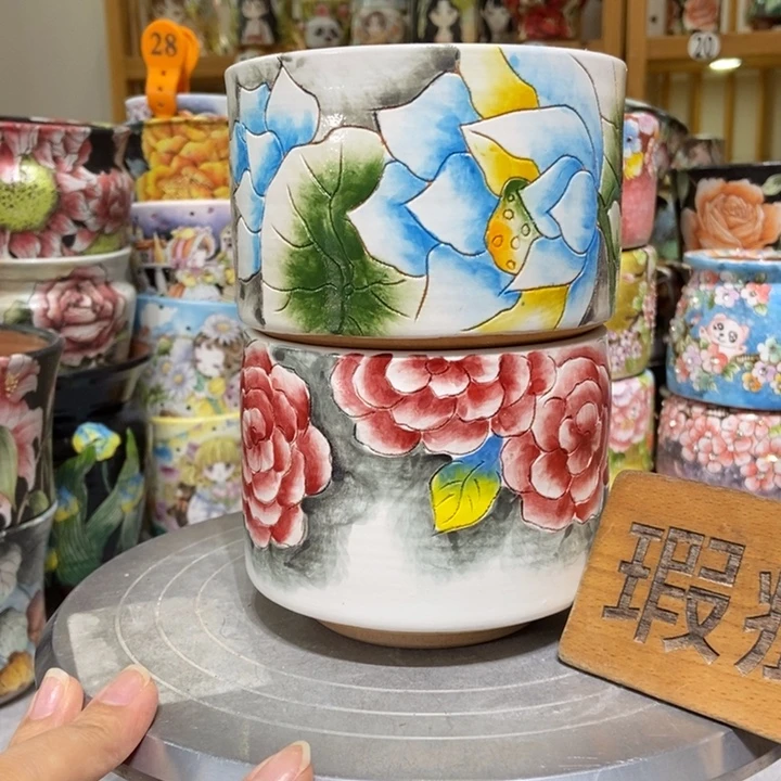 景德镇艺术手绘作品