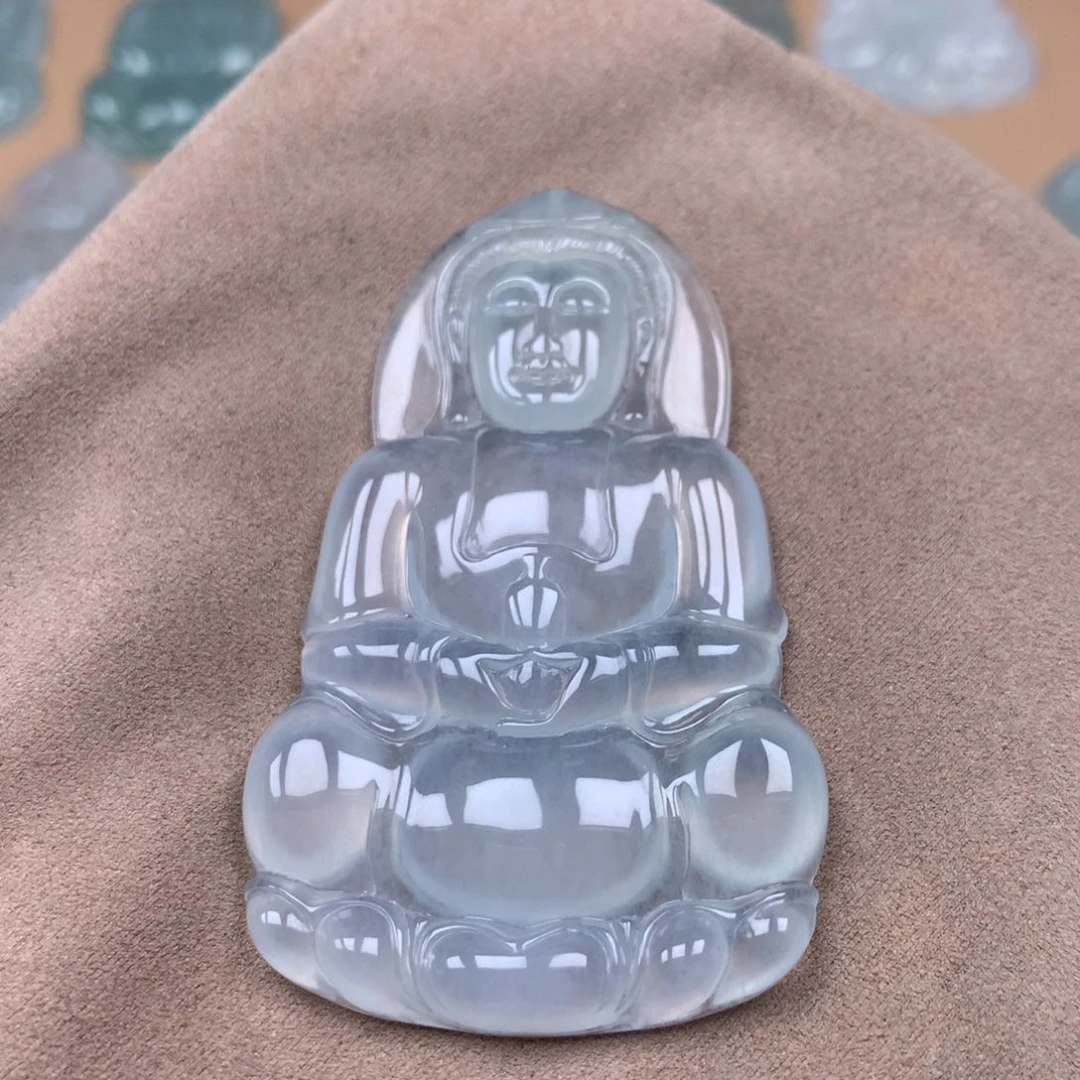 过***6翡翠未镶嵌颈饰缅甸翡翠