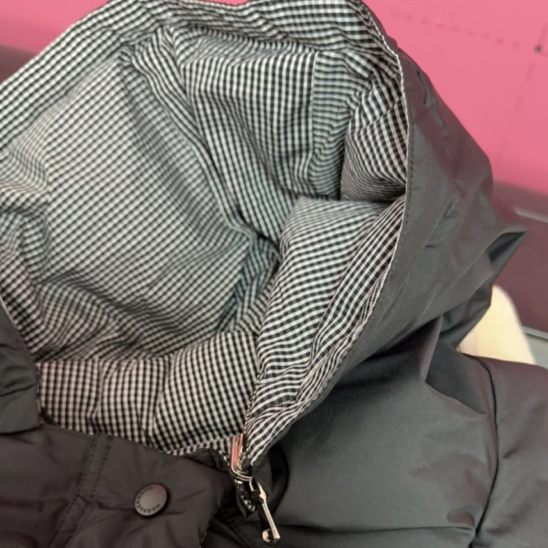 冬季连帽加绒加厚宽松保暖棉服外套休闲百搭