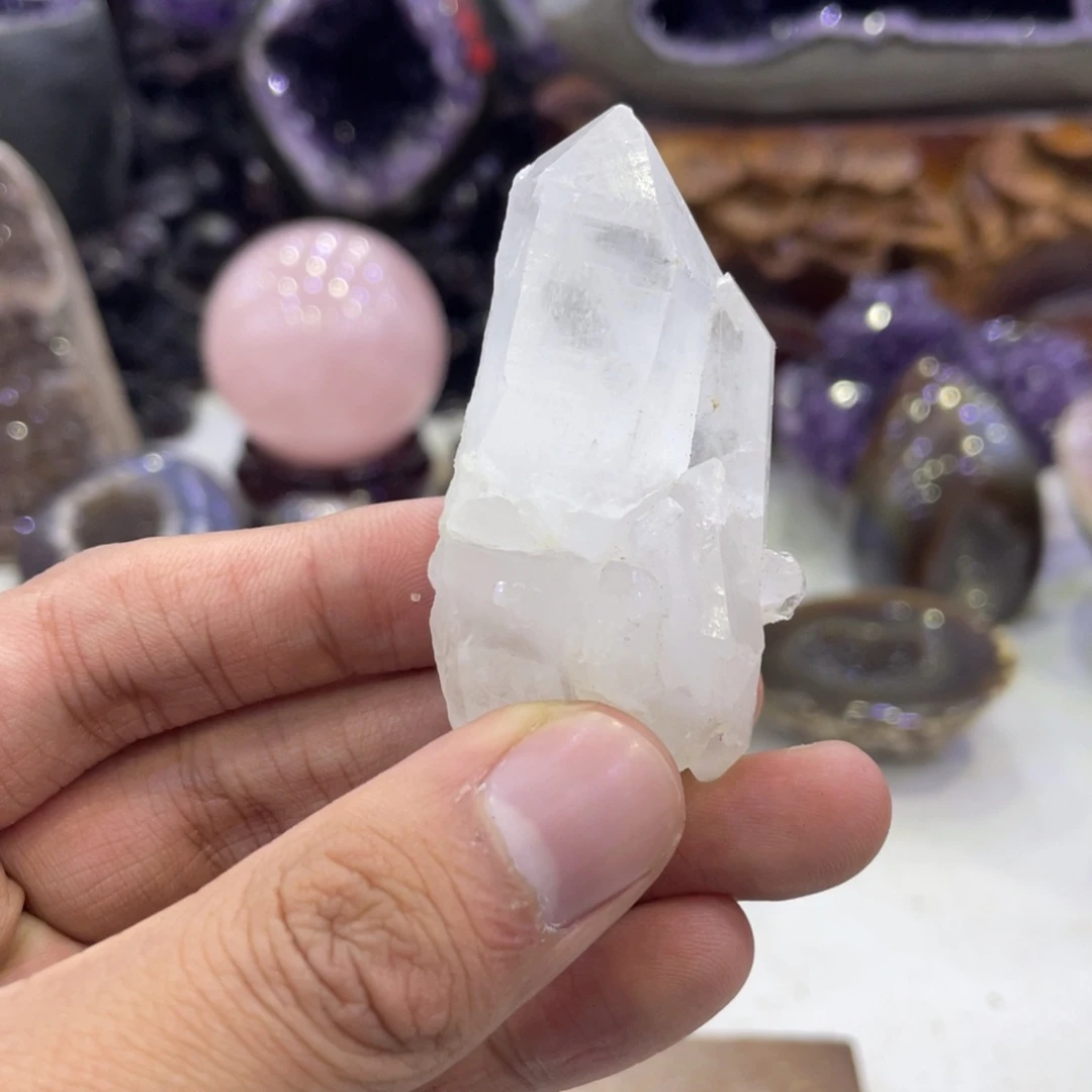 水晶未镶嵌珠宝半成品