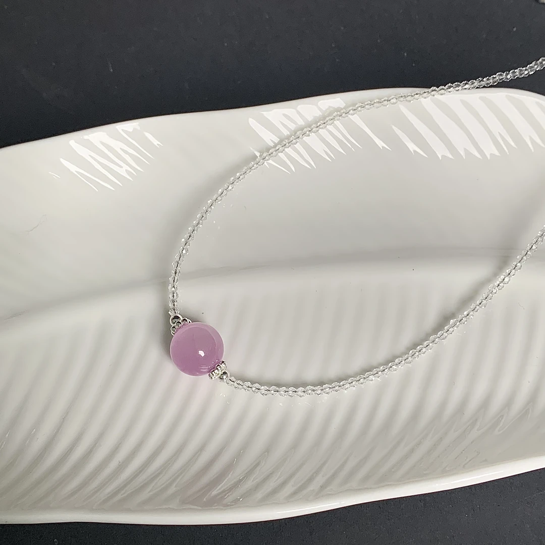 紫锂辉项链YC66多样性发其一女款饰品