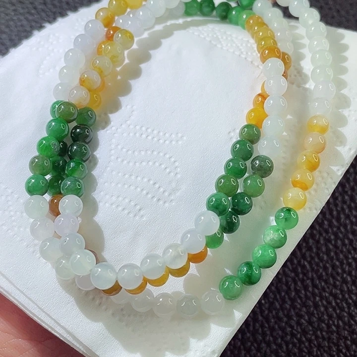 翡翠手链未镶嵌翡翠