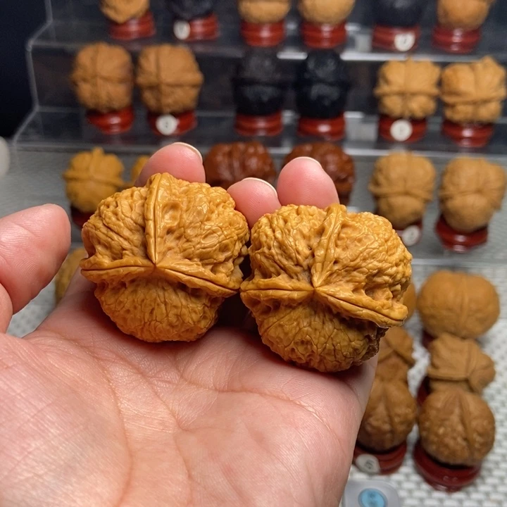 文玩核桃把件七星3