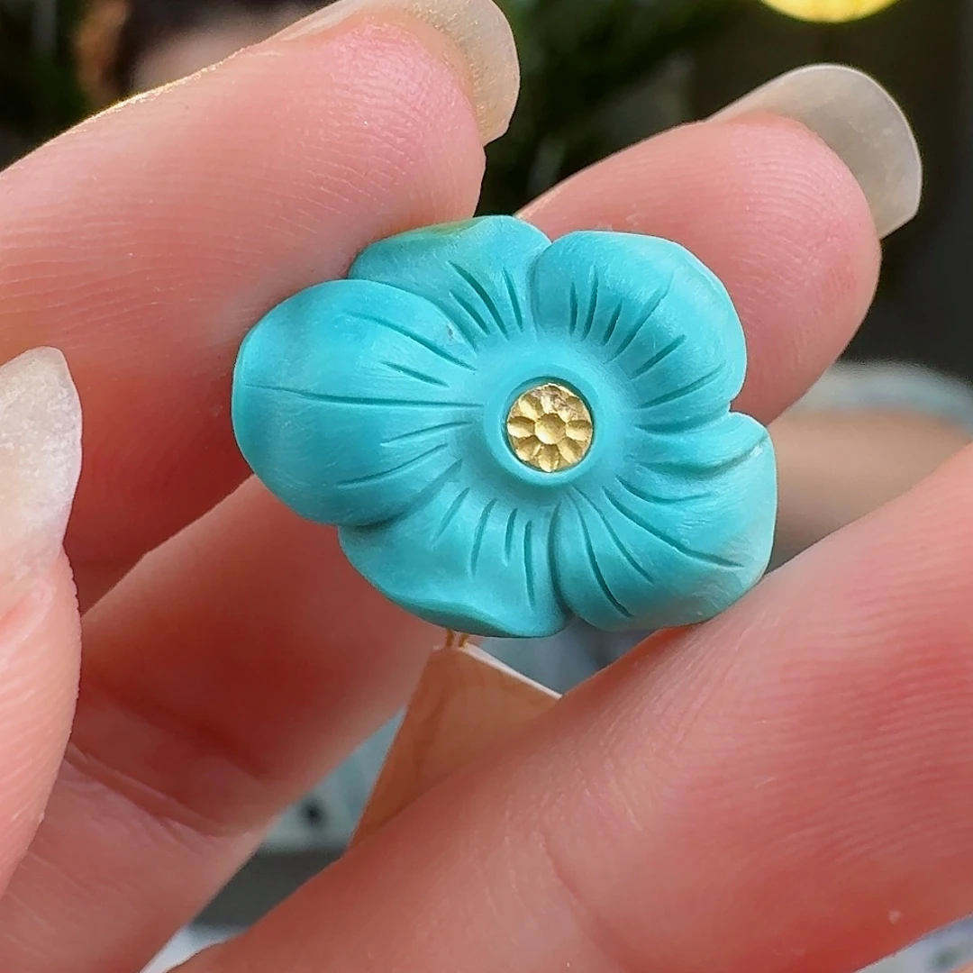 绿松石珠宝奇石未镶嵌