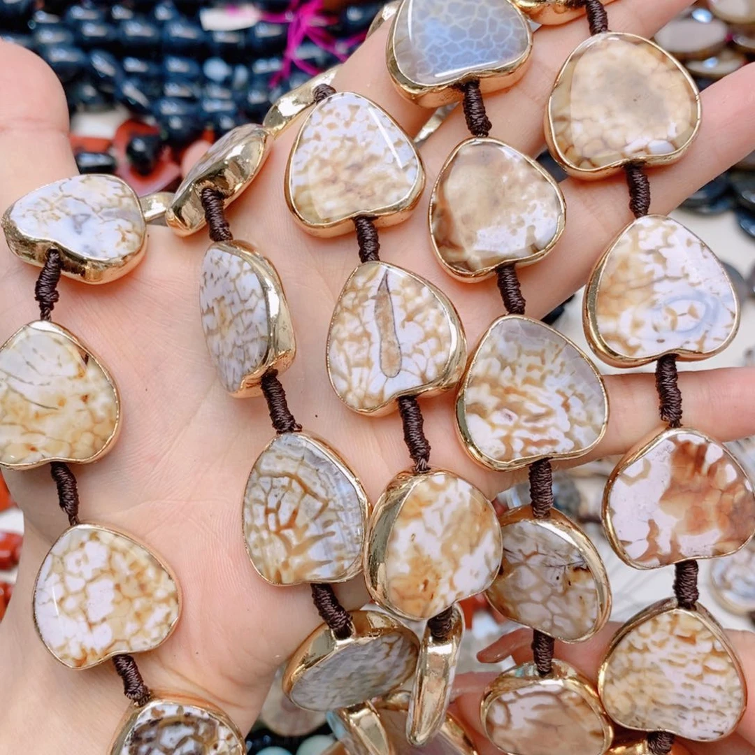 琉璃DIY爱心随机一条装散珠