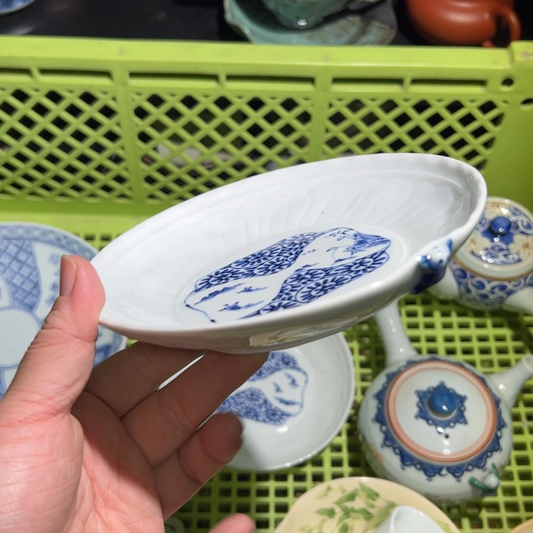 陶一闲人的盘子 好看的