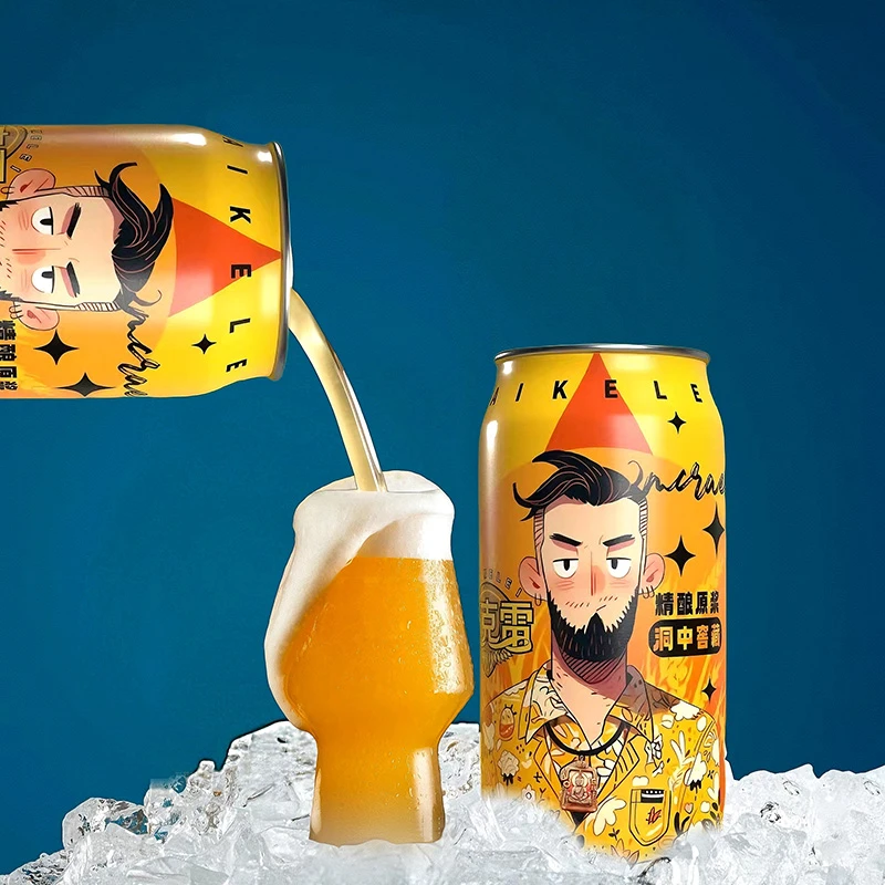 麦克雷烈性啤酒IPA6瓶+德式2瓶 500ml/罐