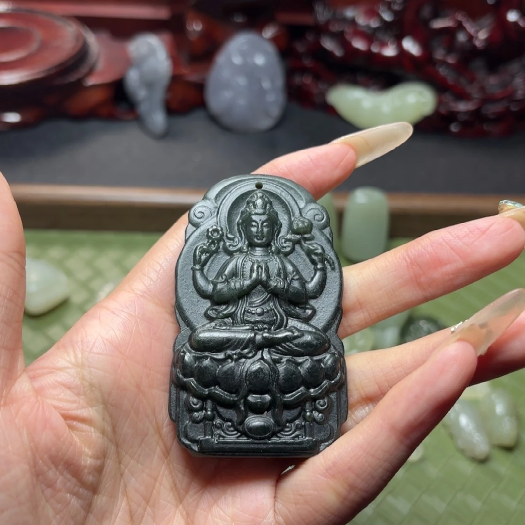 和田玉未镶嵌颈饰多样性发货