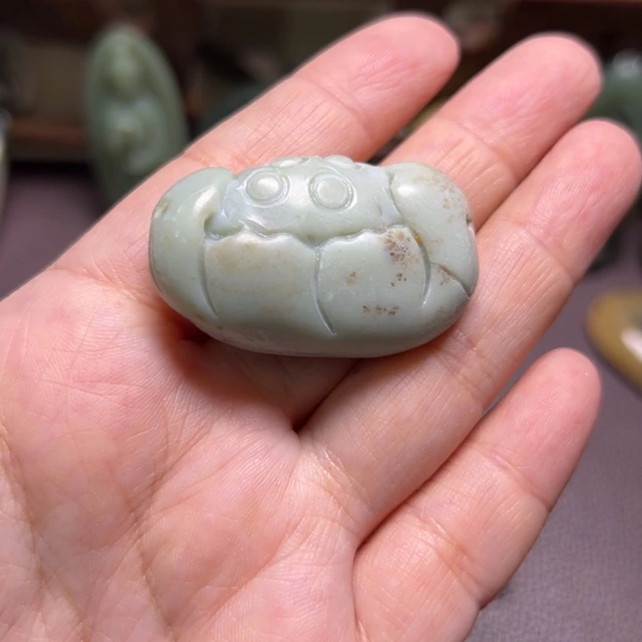 岫岩河磨玉（透闪石质玉）未镶嵌颈饰