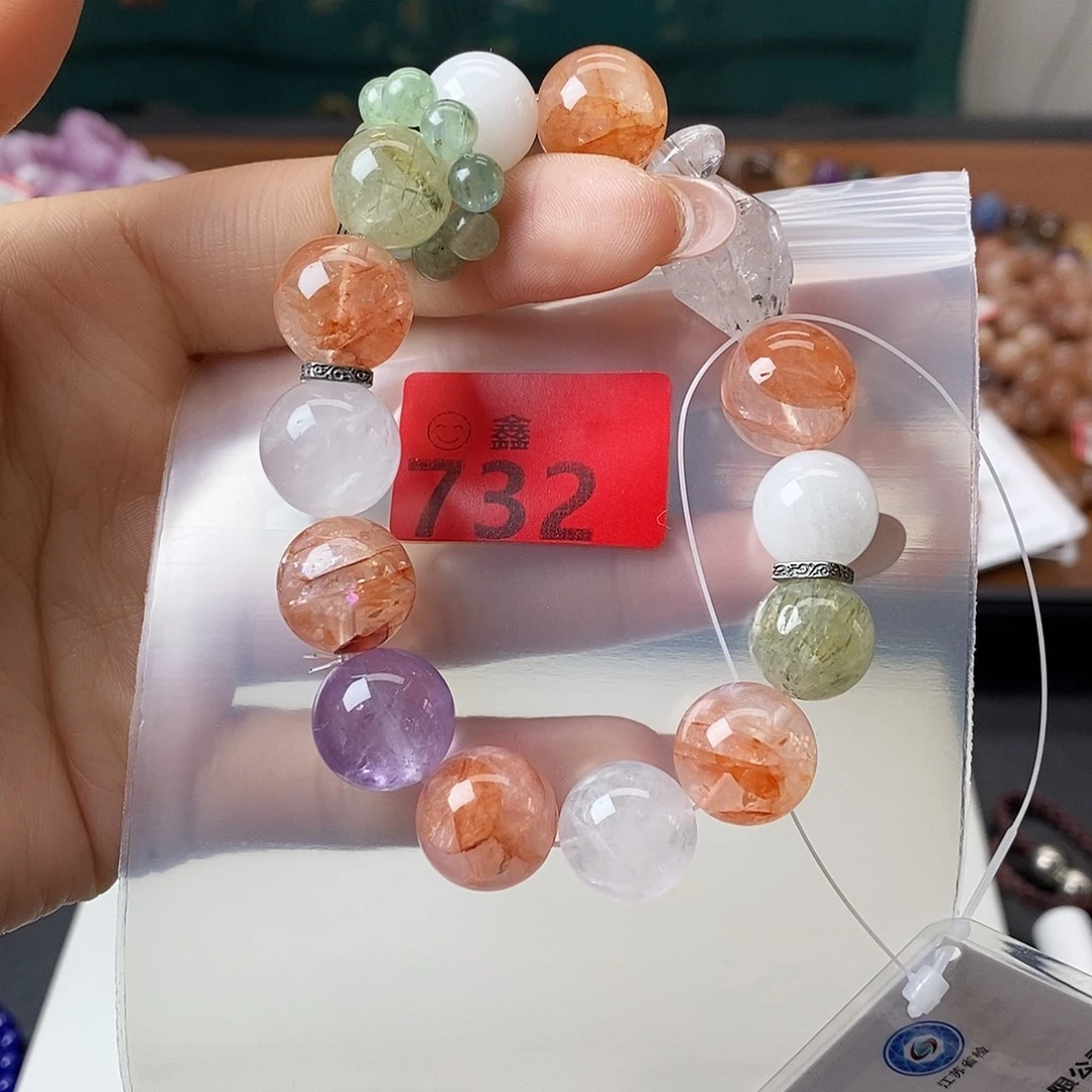 未镶嵌手链水晶多样性发一14