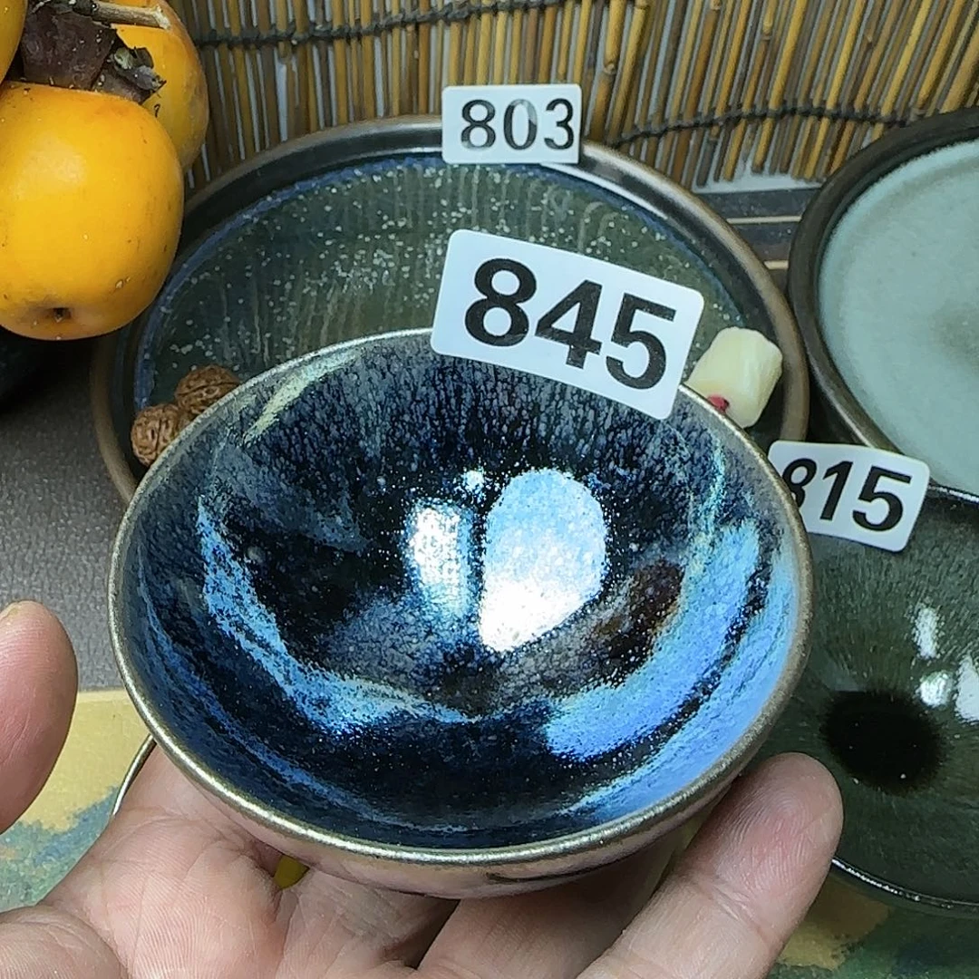 茶盏建盏杯主人杯龙窑柴烧
