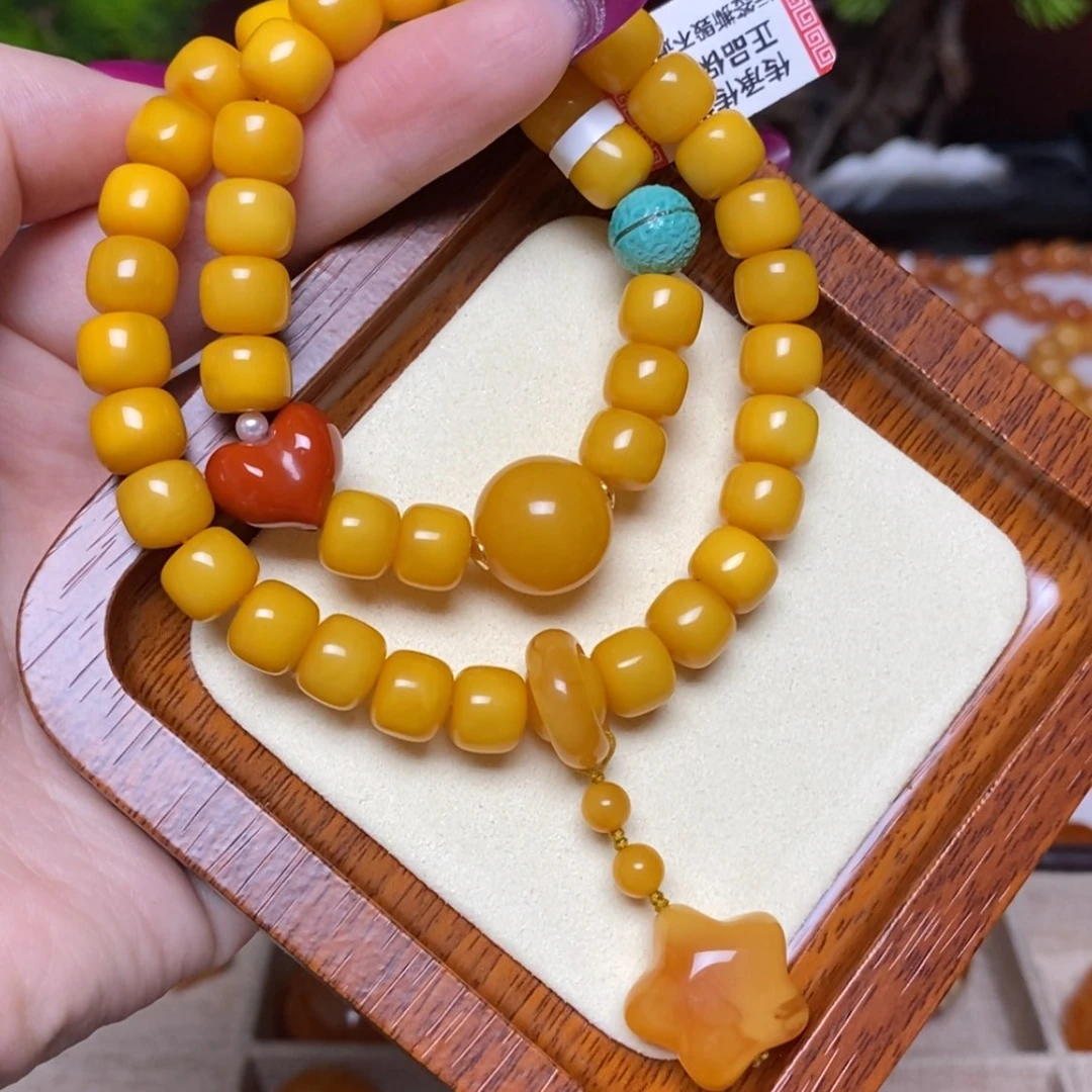 【闪购商品】手链蜜蜡未镶嵌手串