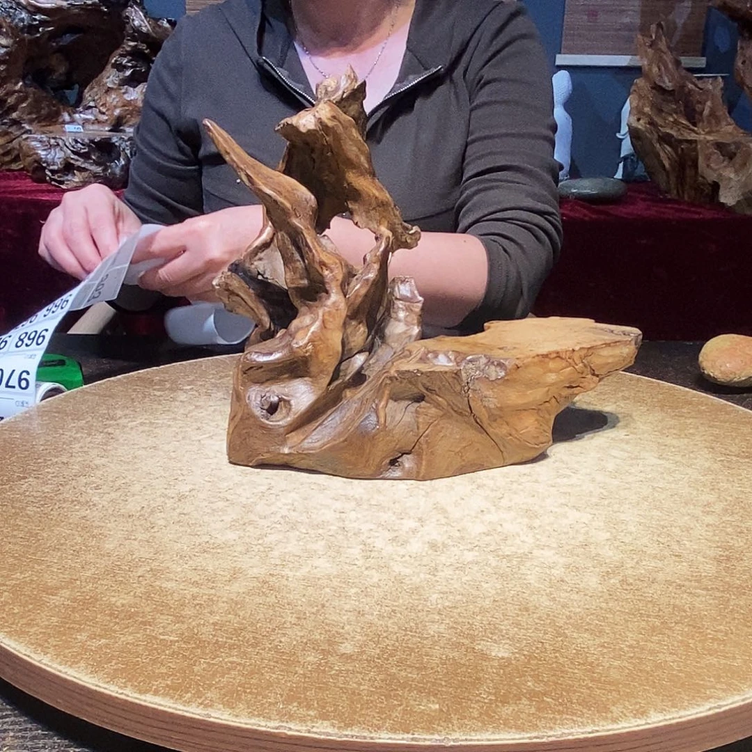 用***3961。株木随行根艺