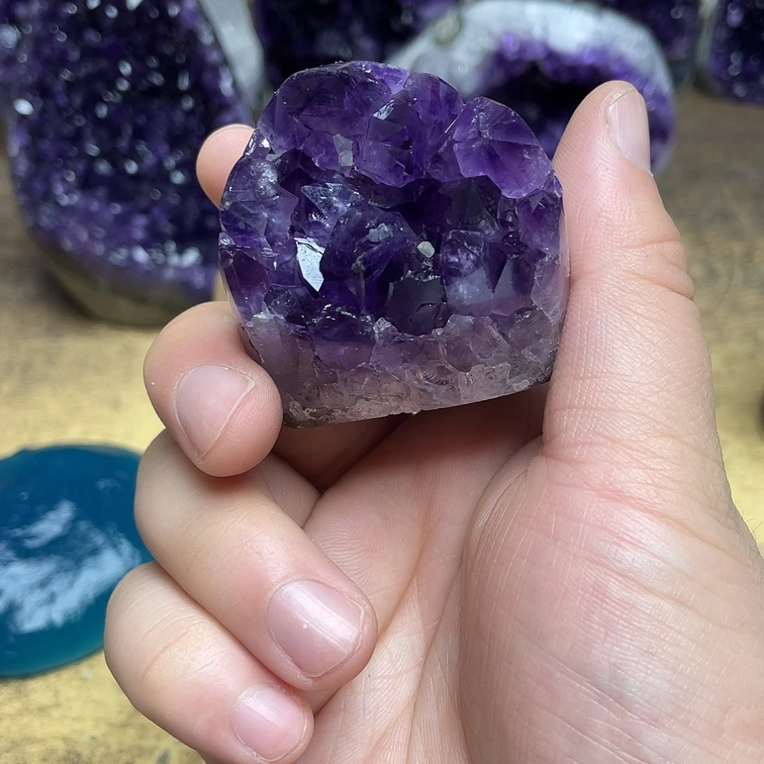 未镶嵌大型摆件（非配饰）紫晶