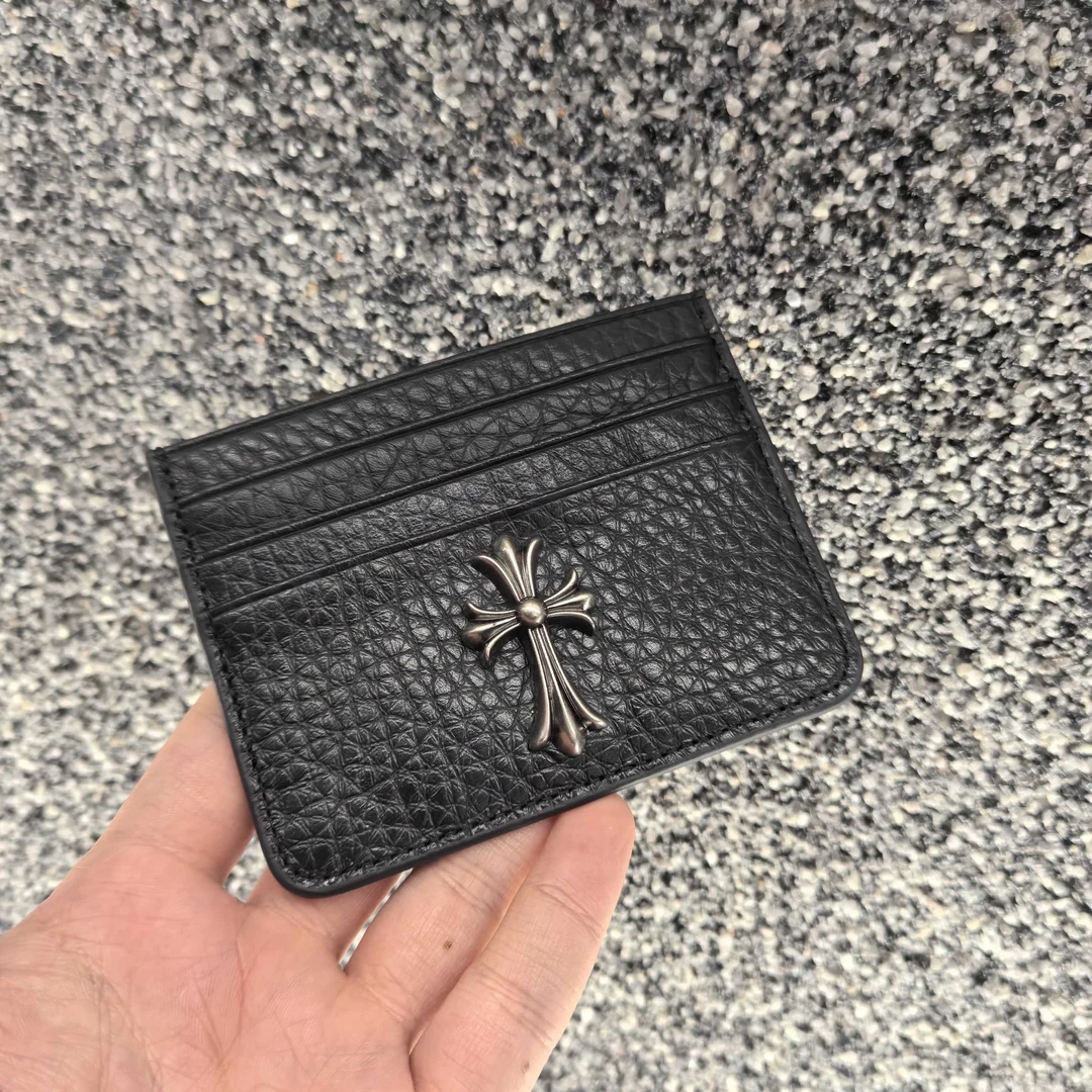 Super【牛皮卡包】头层牛皮 做旧五金