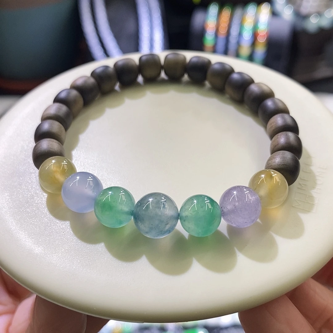 翡翠未镶嵌挂件单圈