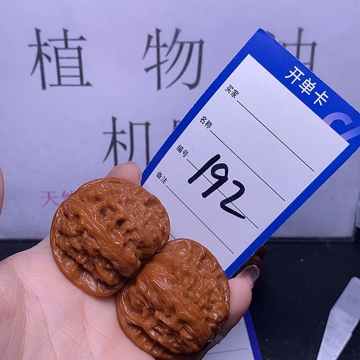 把件文玩核桃192/39白狮子