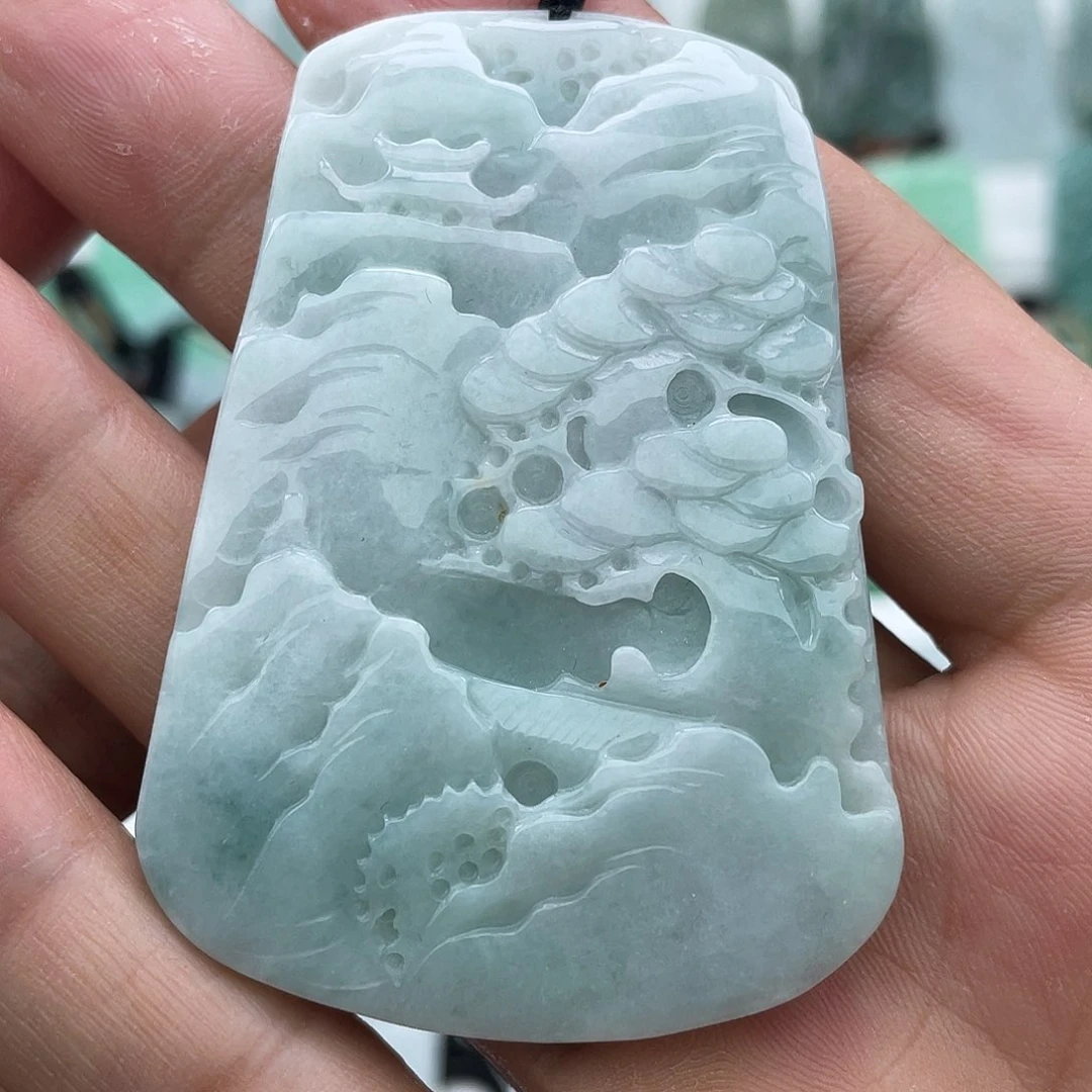颈饰未镶嵌翡翠翡翠
