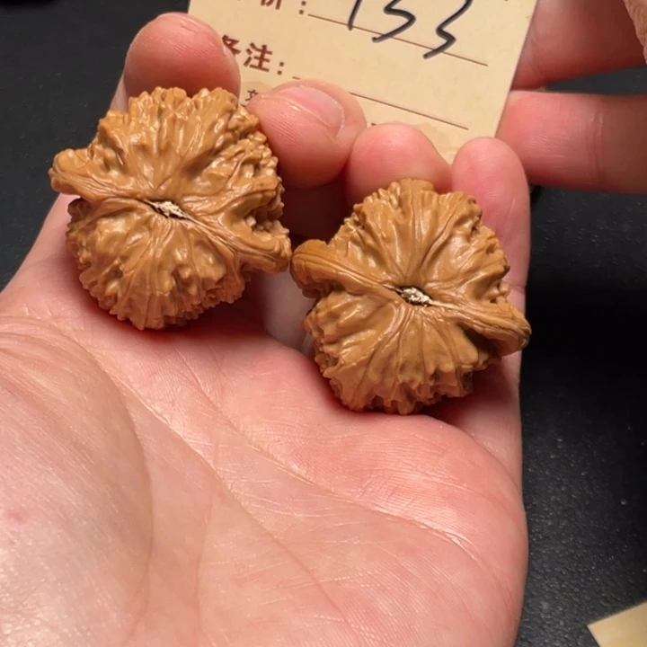 文玩核桃把件球白37尺以打底133