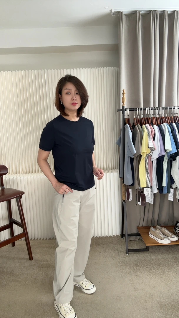 涛姐服饰 25年新款 三色速干半袖T恤FM251670