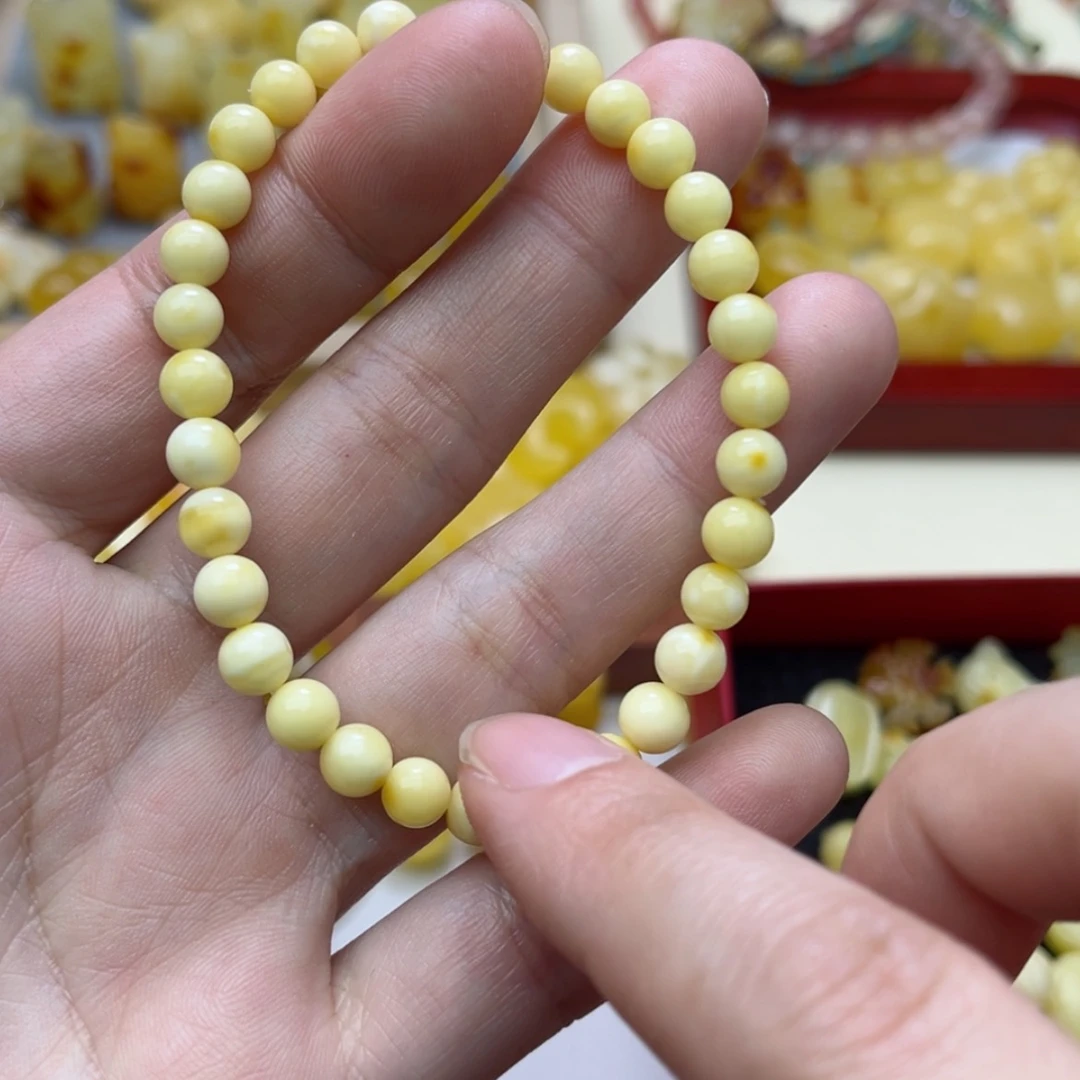 【闪购商品】蜜蜡手链未镶嵌配饰