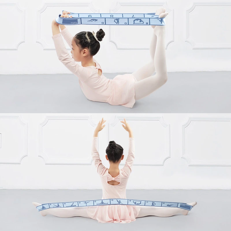 儿童舞蹈训练专用弹力带瑜伽拉伸零基础劈叉一字马练习辅助拉筋带