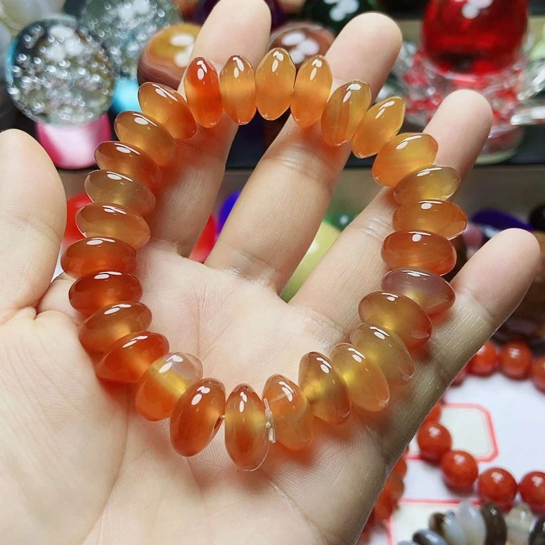 天***勤玛瑙/玉髓手链未镶嵌