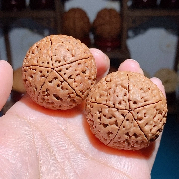 野生五瓣大金刚手把件38