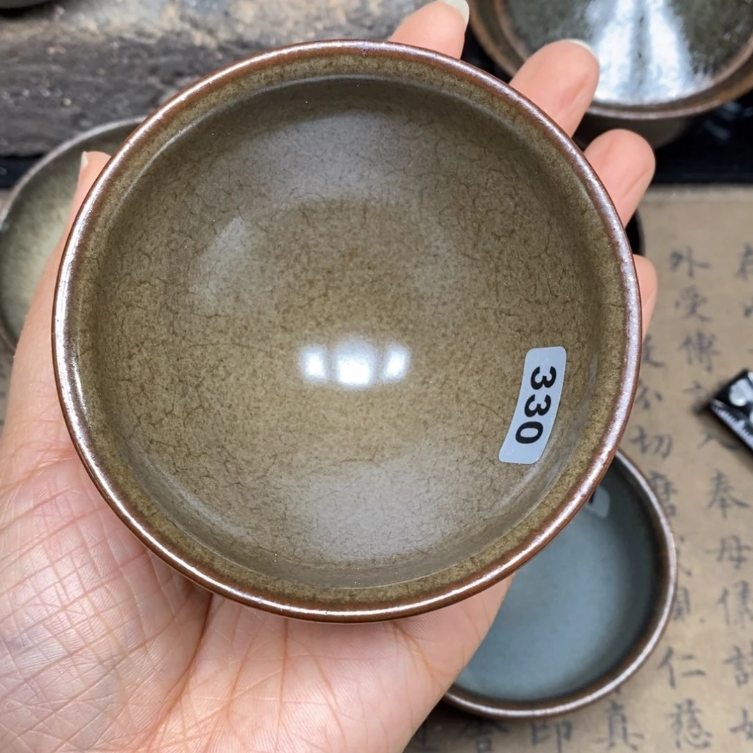 茶盏龙窑柴烧自然还原330