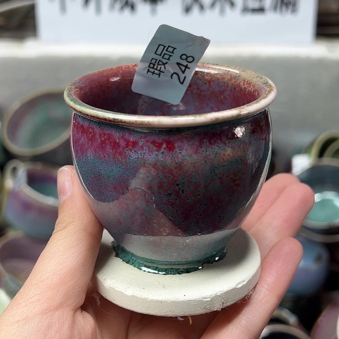 陶摆件窑口自销原矿钧瓷