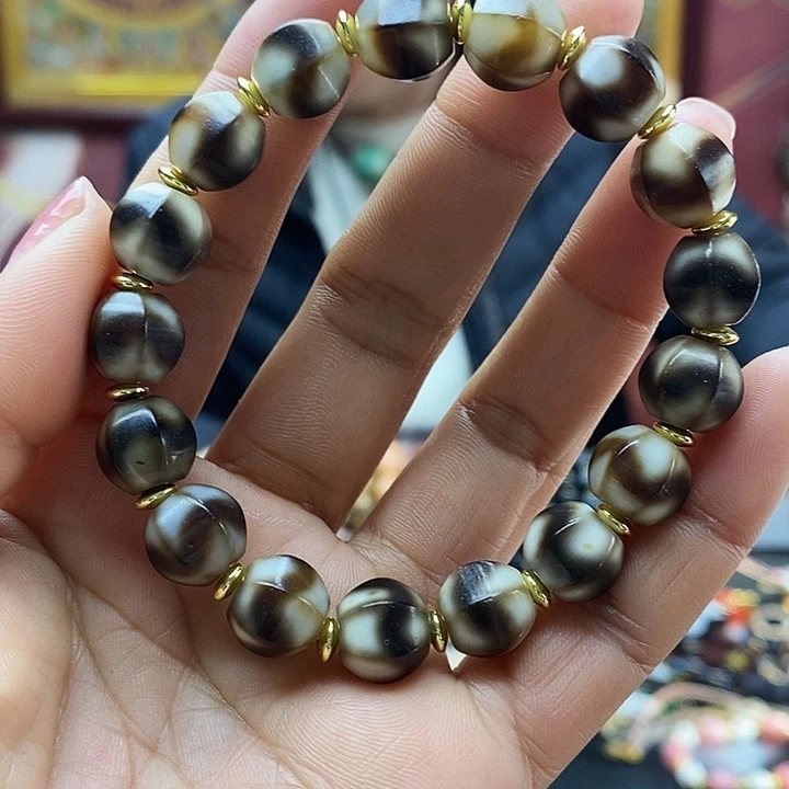 玛瑙/玉髓合金颈饰