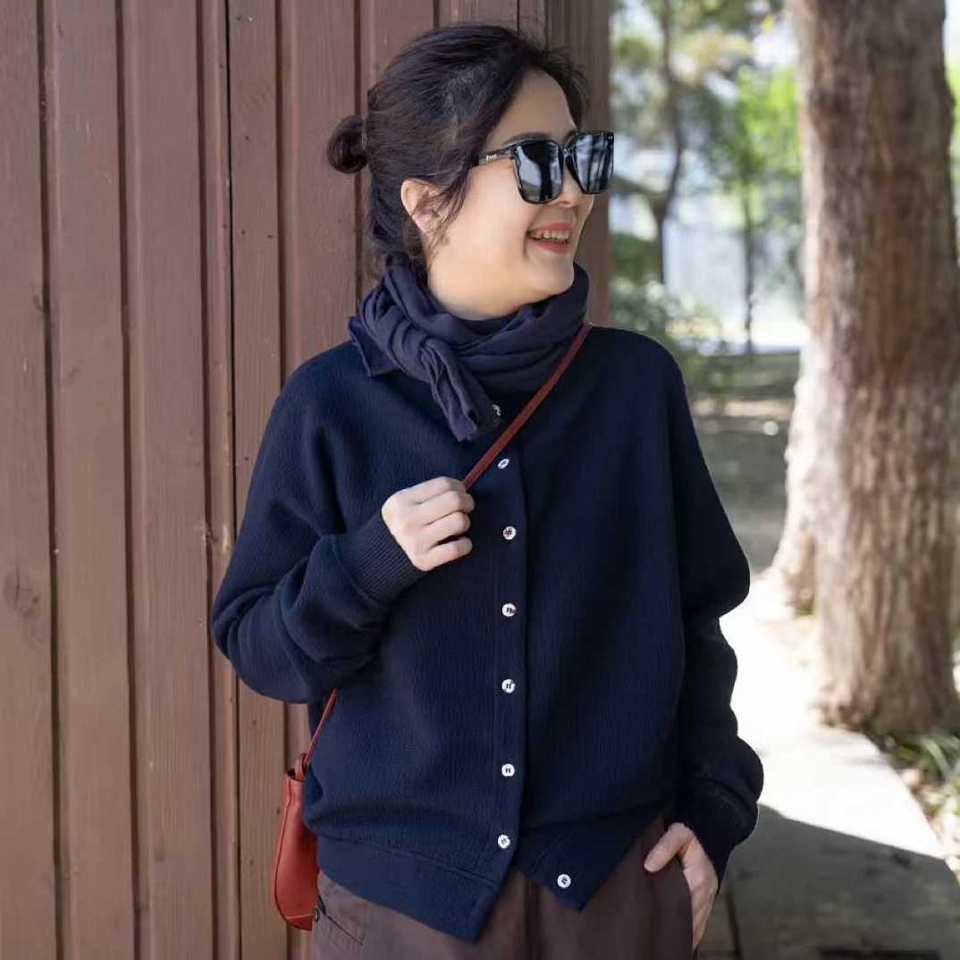 251913【燕子优选】菲玛掂百搭时尚减龄潮流休闲半高领外套