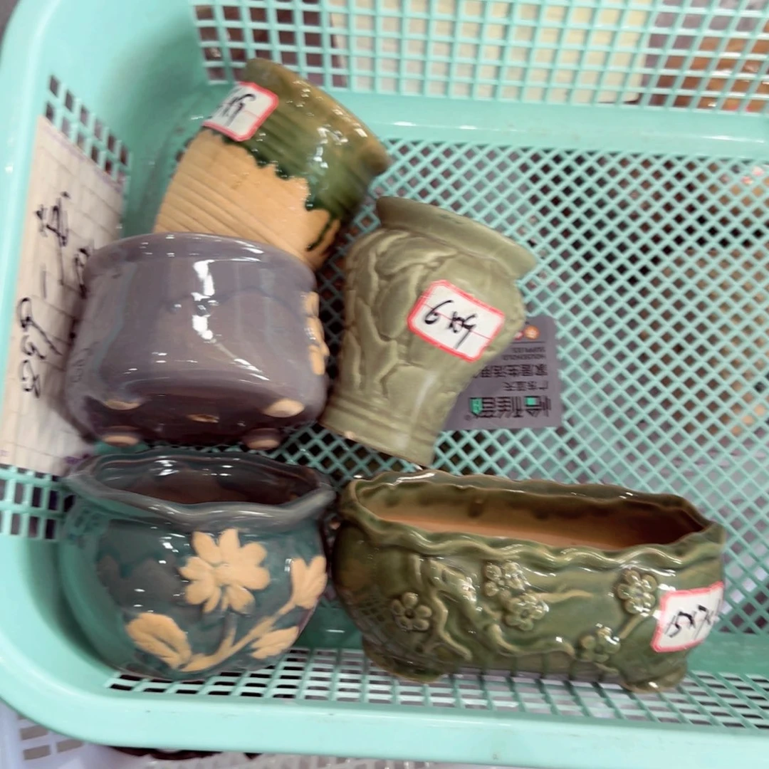 紫砂花盆粗陶粗陶