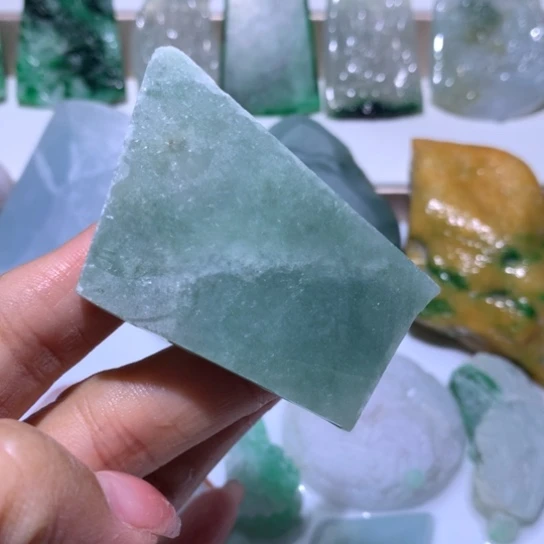 翡翠散珠翡翠边角料