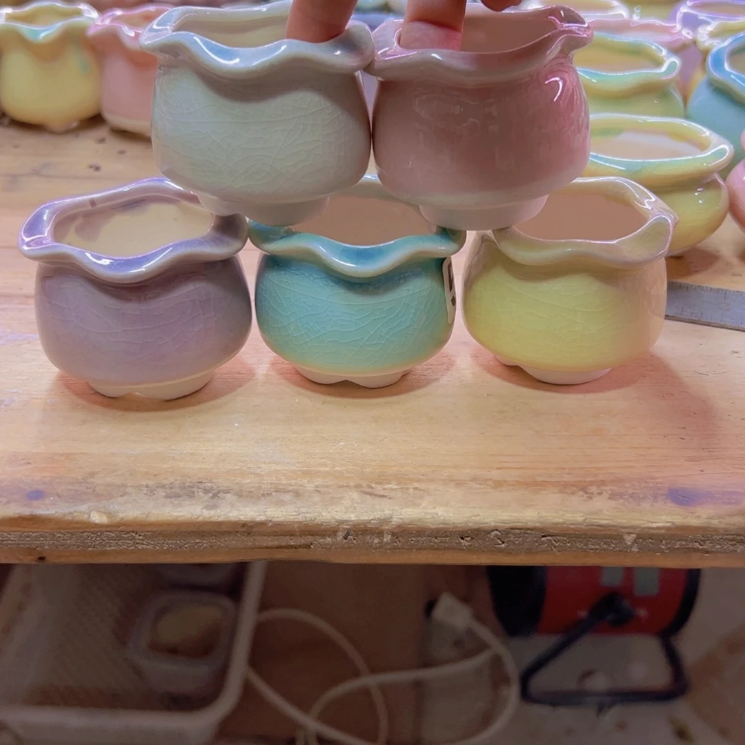 陶瓷花盆当场凑满12包邮