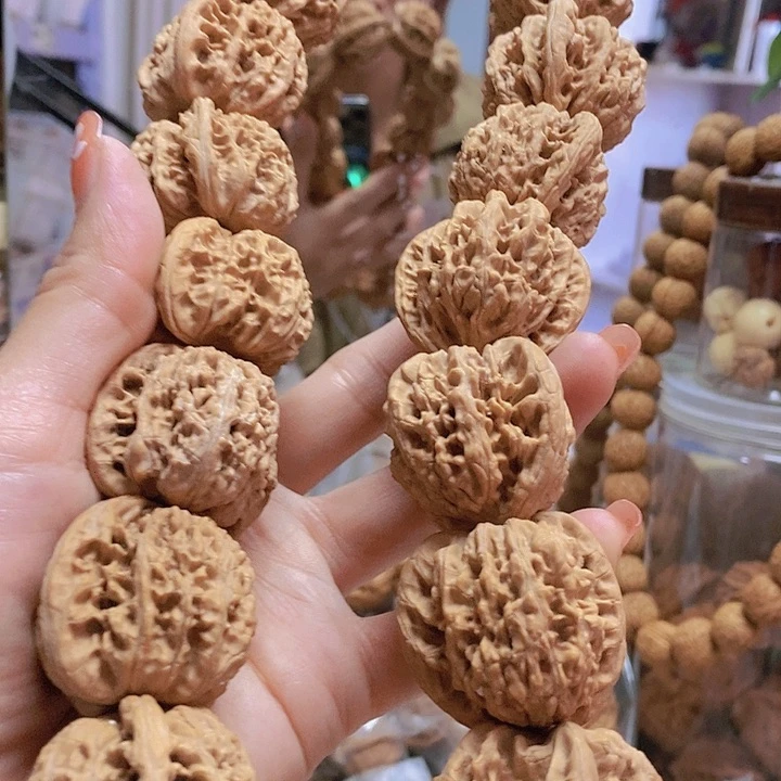 【闪购商品】文玩核桃把件杨***-35霞云岭手持