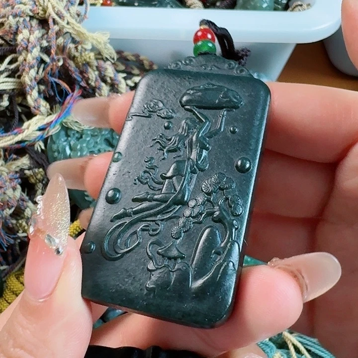 和田玉挂件未镶嵌