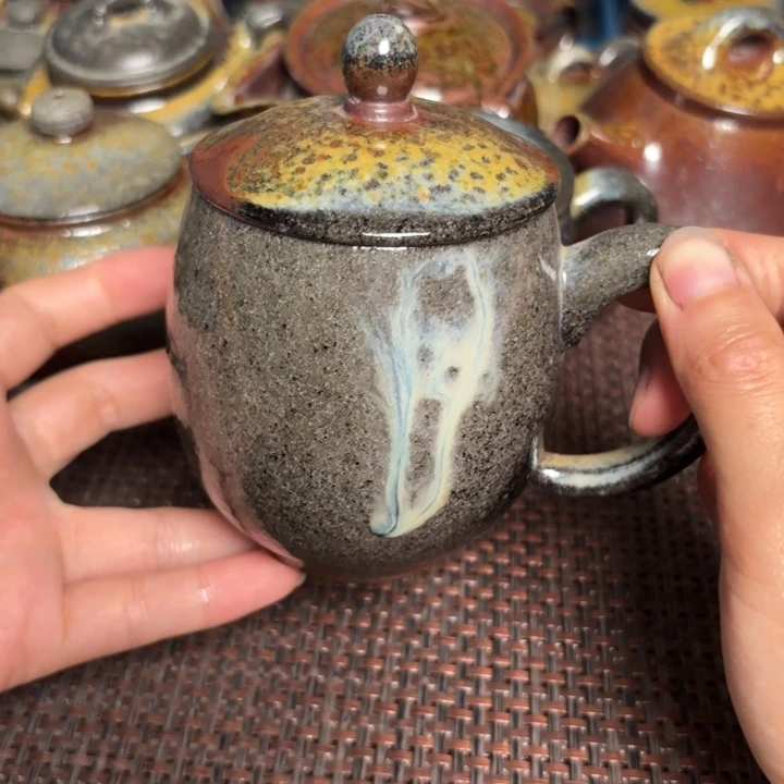 茶杯紫砂党敞口龙旦