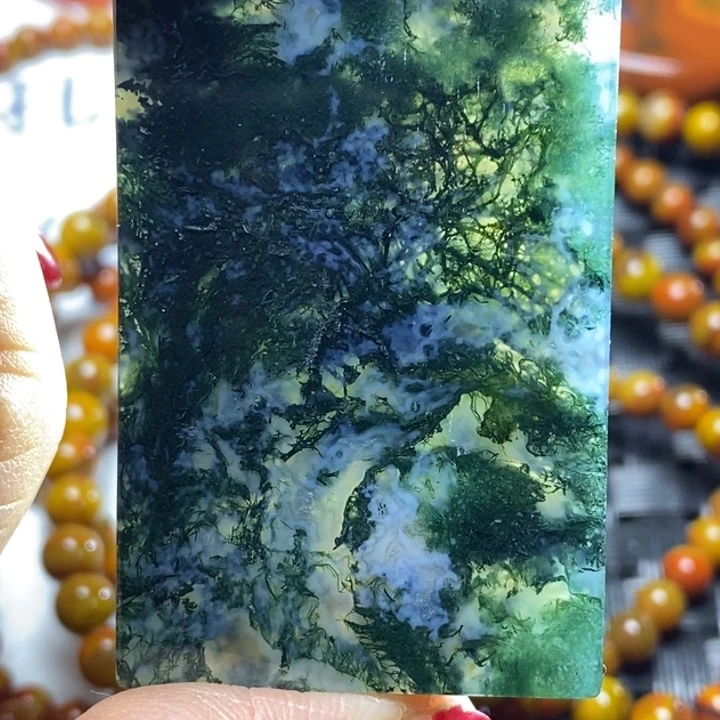 玛瑙/玉髓颈饰足银镀金镶嵌大*