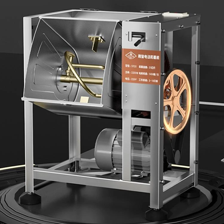 和面机商用5 10 15 25公斤全自动新型不锈钢揉打面机活面粉搅拌机