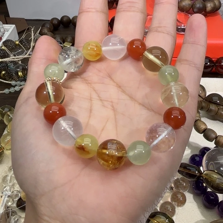 未镶嵌手链水晶多宝