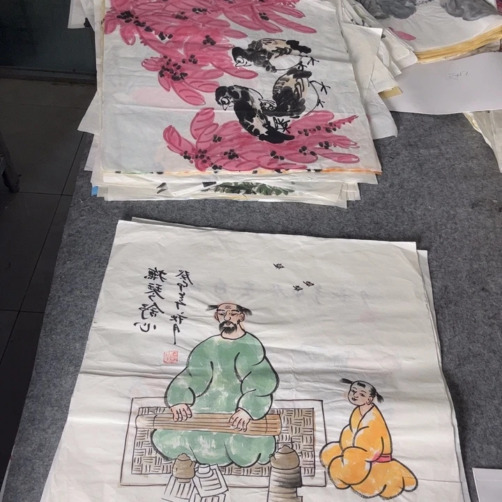 国画我也是一种习惯。我是一个很好