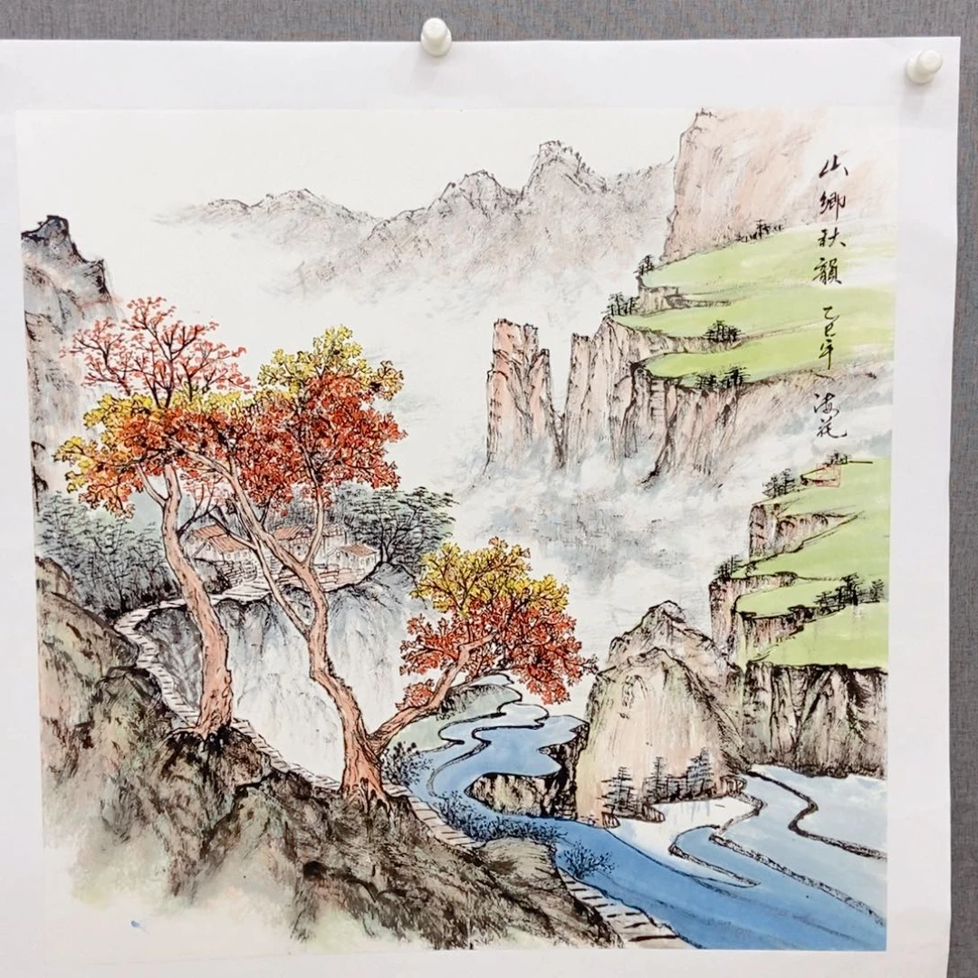国画手写手绘作品50