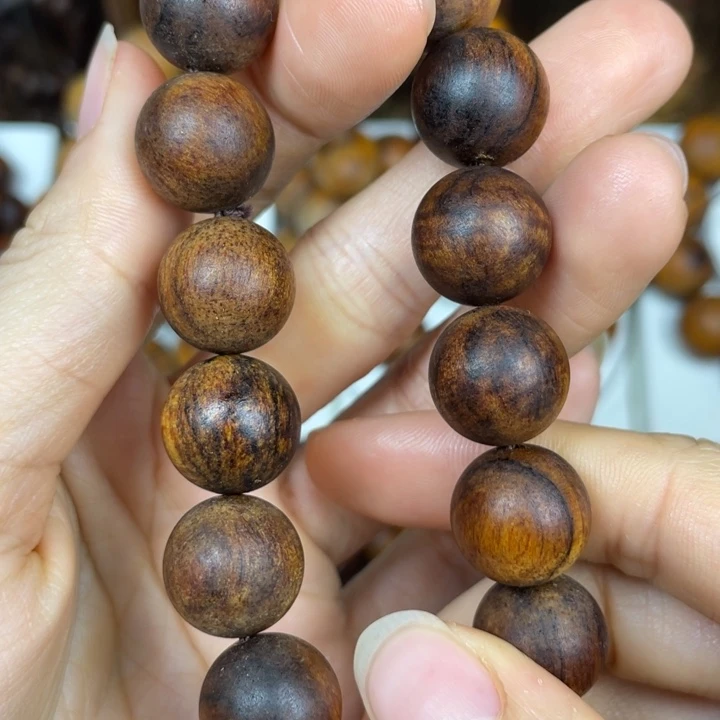 贡木把件?*海手串制作