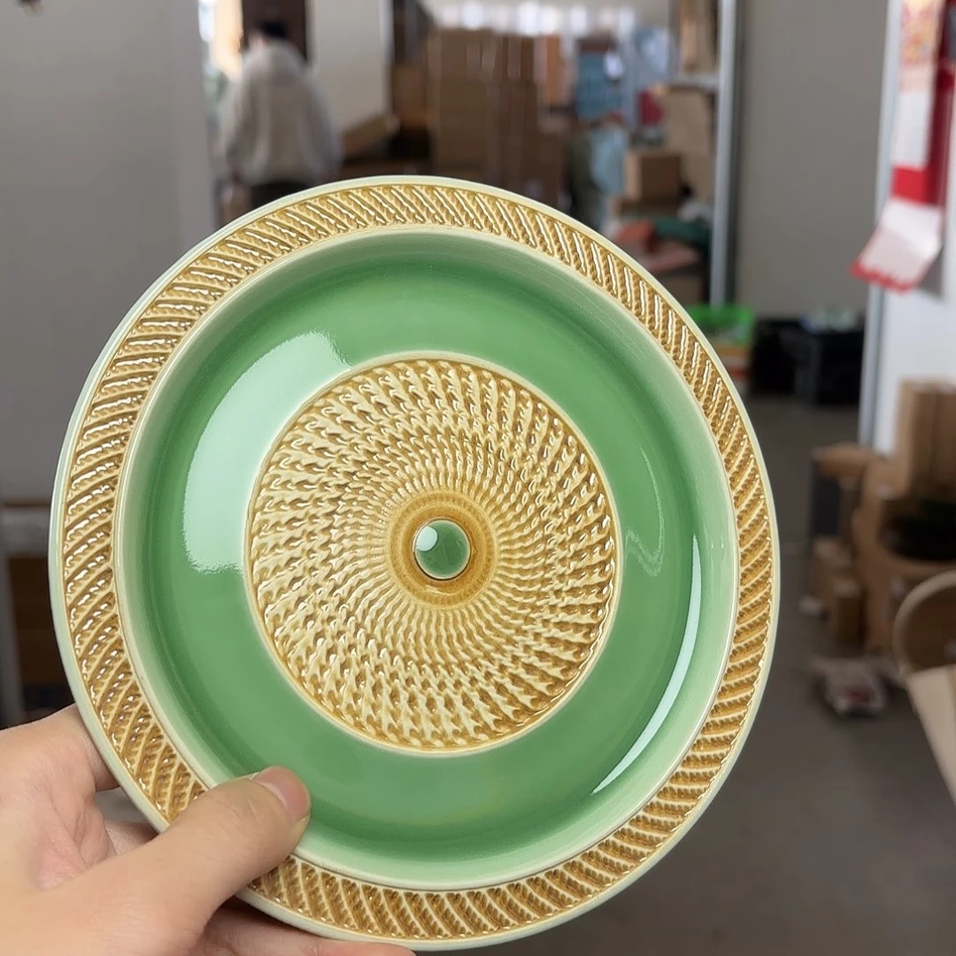 龙泉云间青瓷小米茶器