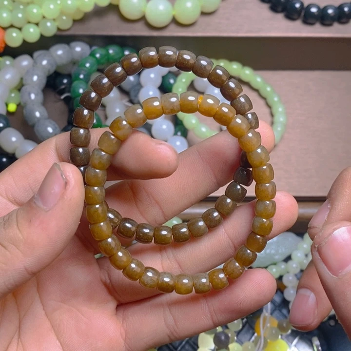 未镶嵌手链和田玉（糖玉）