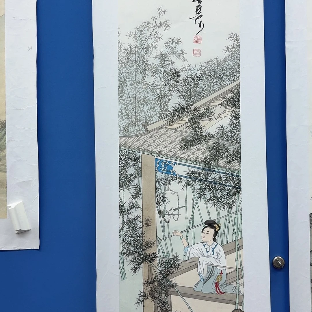 国画多次参加国内外大型